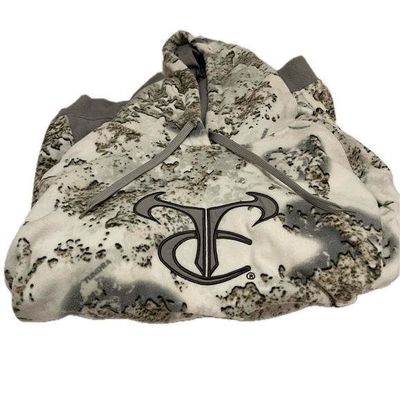 True Timber Polar Fleece Hoodie Mens 3X Camo Outdoor Warm Cozy Casual Winter NEW - Picture 6 of 8